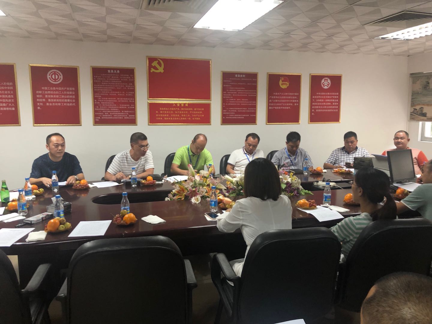 市工程运输车综合治理工作领导小组办公室领导莅临我会..